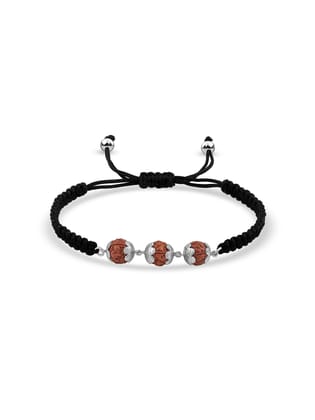 5 Mukhi Triology Rudraksh Bracelet