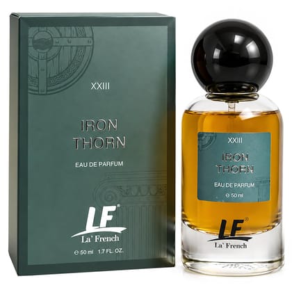 La French Iron Thorn Unisex Perfume 50ml | Long-Lasting Eau De Parfum