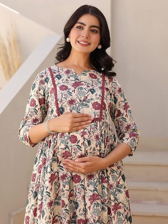 Casual Maternity Feeding Top – Comfortable Nursing Wear for Mothers