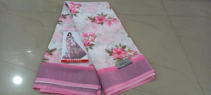 Elegant Cotton Silk Saree in Pastel Hues