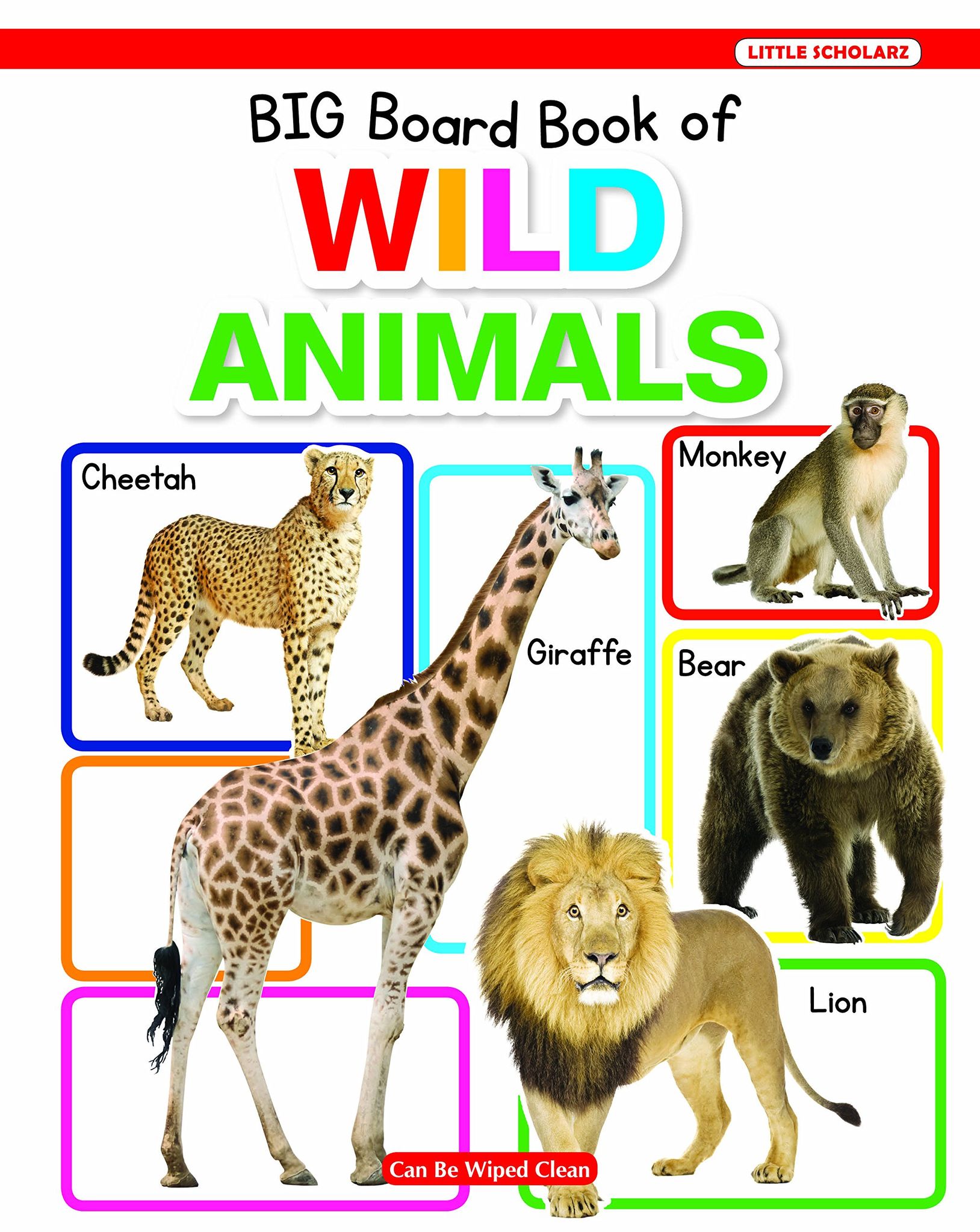 New Big Board Book of Wild Animals [Board book] [Mar 08, 2025] LS Editorial Team