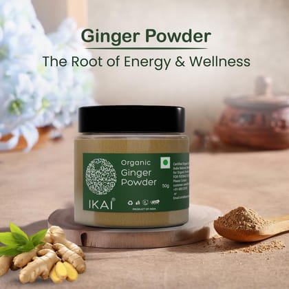 Organic Ginger Powder | Saunth | Pure | Organic Spice | 50g