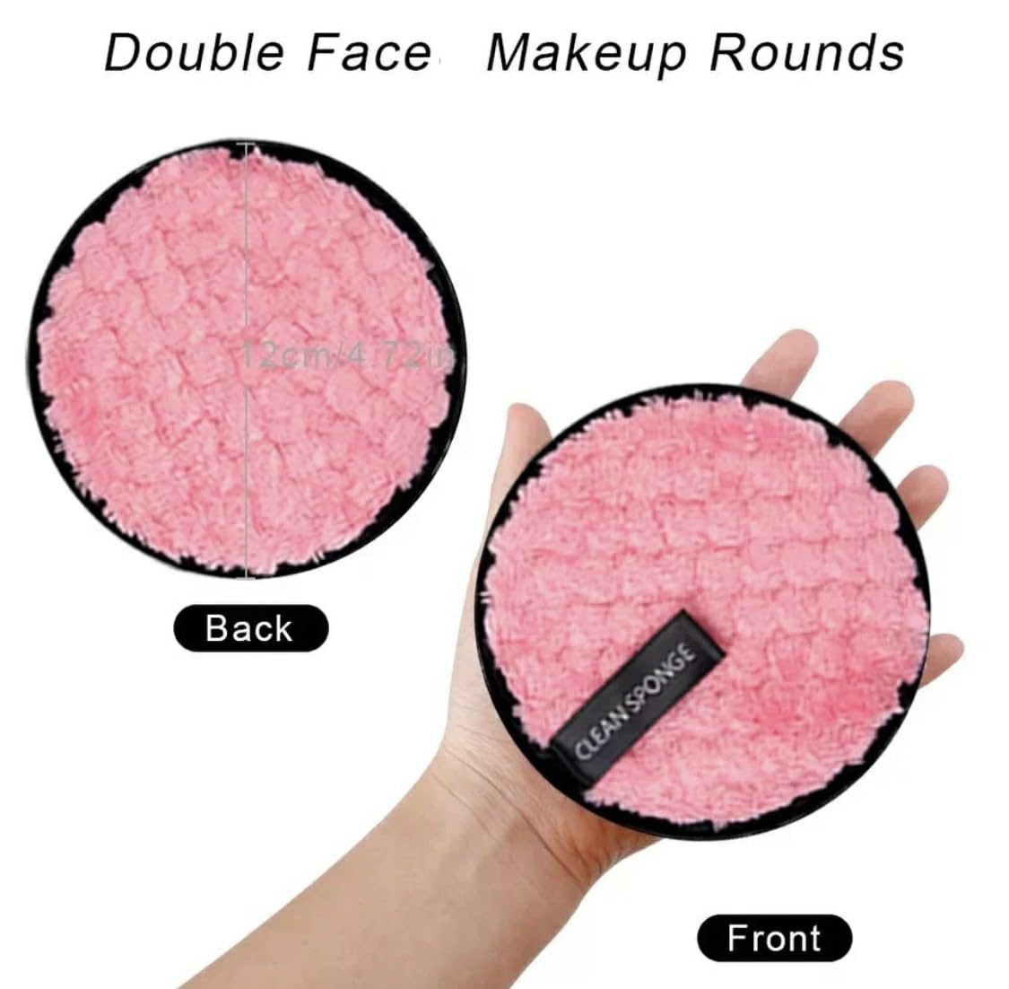 Face Cleansing Round Pad for Face Makeup Cleaning
