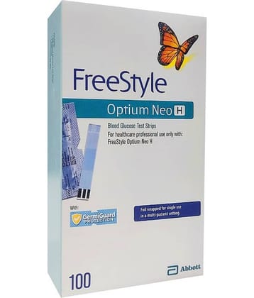 Abbott Freestyle Optium Neo H Blood Glucose 100 Test Strips