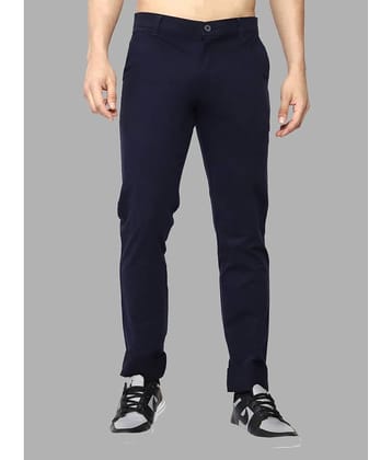JB JUST BLACK Navy Blue Regular Chinos ( Pack of 1 )