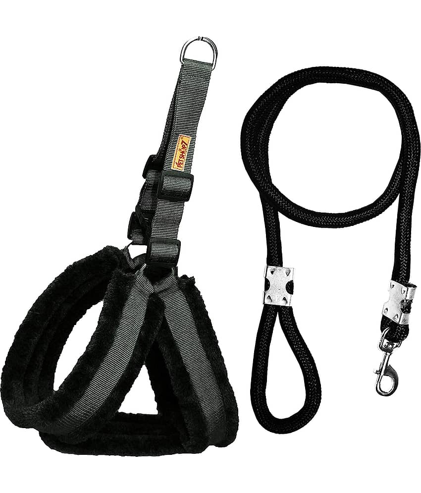 Petshop7 - Black Harness ( Small )