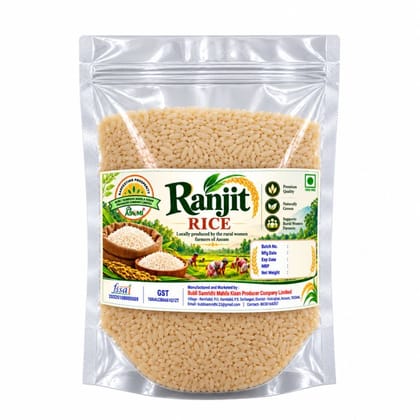 Ranjit Rice - 500 gm - One plastic stand-up pouch