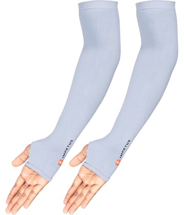 Impetus Grey Solid Riding Sleeves ( Single Set )