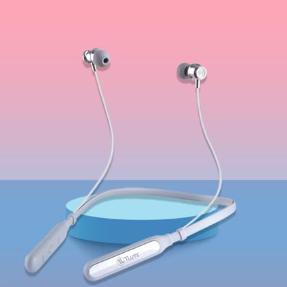 Flute Armour N1 Wireless Bluetooth Neckband - Ash Grey