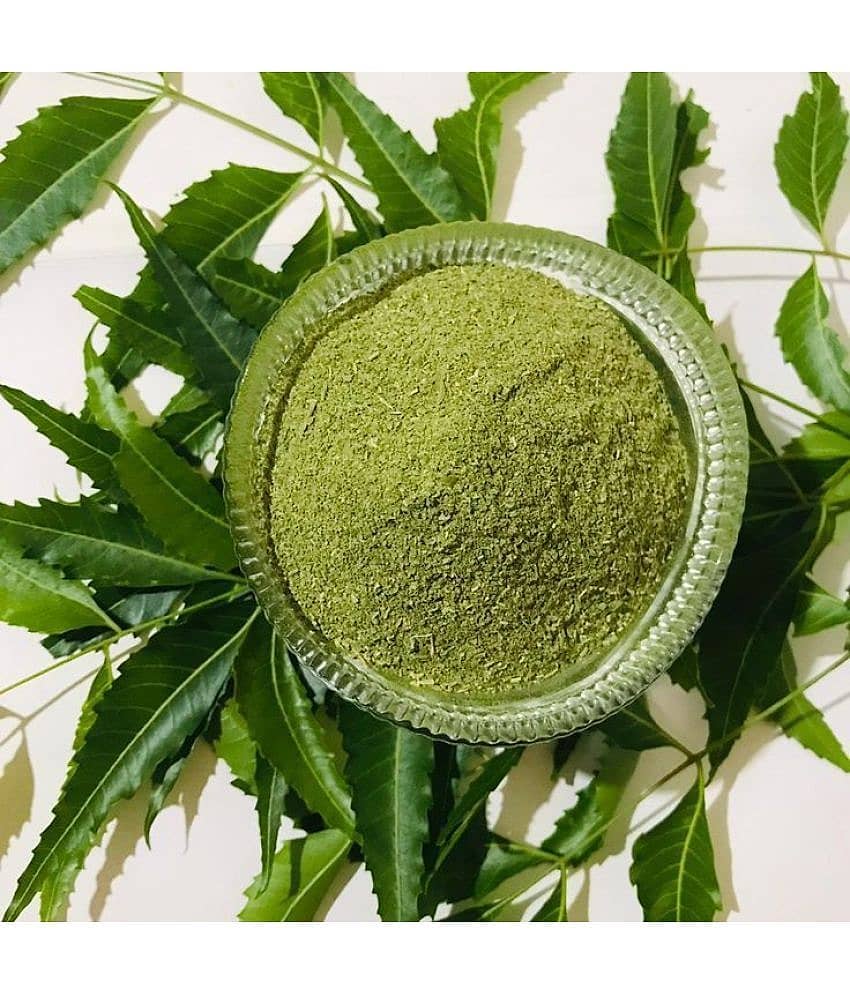 MYGODGIFT  Neem Patta Powder - Azadirachta Indica - Neem Leaves  200 gm