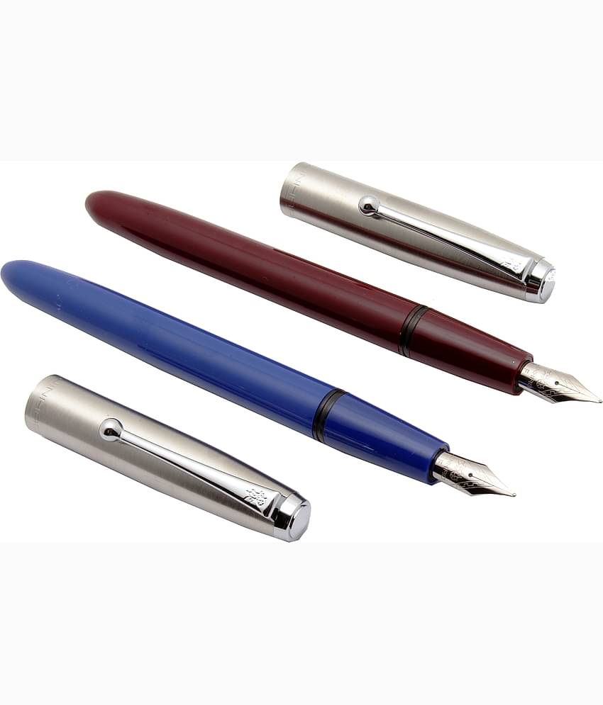 Srpc - Multicolor Fine Line Fountain Pen (Pack of 2)