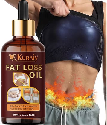 KURAIY Ginger Slimming Essential Oil Lifting Firming Hip Lift Up Moisturizing Fat Burner