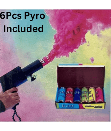 Sparkler Pyro Party Gun Use For Party Functions,Events,Celebrations Etc.(6Pcs Pyro Included)