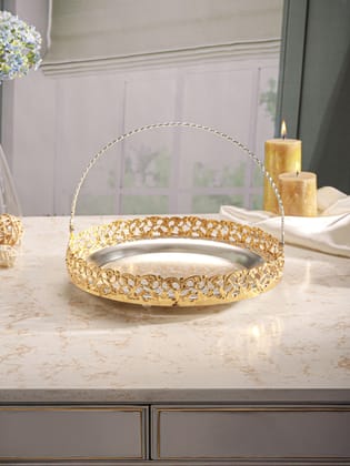 Orchid Glow Basket
