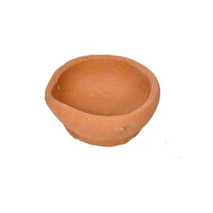 MAYAPURI Handmade Miiti Ki Deepak | Clay Diya | Terracotta Decorative Diyas for Diwali Puja