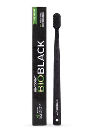 Bio Black Adult Biodegradable Toothbrush-Soft / Pack of 1
