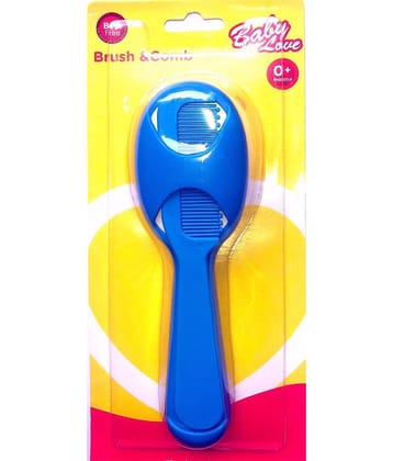 CHILD CHIC HAIR COMB AND BRUSH SET FOR BABIES SOFT SCALP (BLUE)
