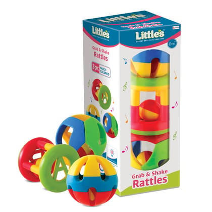 Grab & Shake Rattles | Educational & Developmental Toys for Kids | Rattles for Baby | Baby Toys | 3 Piece Multi-Color Toddler Activity... Grab & Shake Rattles | Educational & Developmental Toys for Kids | Rattles for Baby | Baby Toys | 3 Piece Multi-Color Toddler Activity...