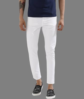 Lawson - White Denim Skinny Fit Men's Jeans ( Pack of 1 )