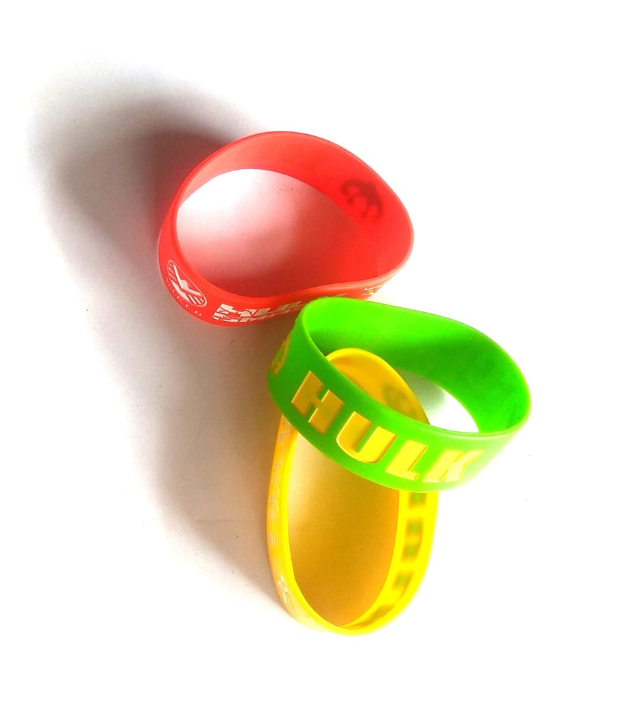 Nawani Silicone Wrist Band - Set of 3 - Watch Strap Band | Buy online on ZillyBuy