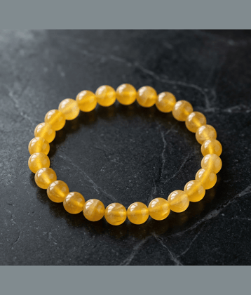 DAIVYA WELLNESS Yellow Bracelet ( Pack of 1 )