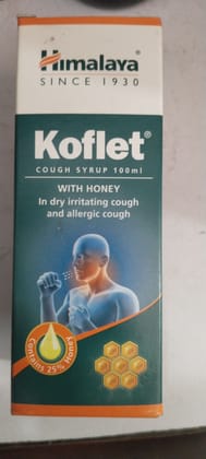 Himalaya Koflet Cough syrup 100ml With honey 
