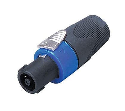 MX-2233 4 PIN MIC & SPEAKER MALE CONNECTOR (SPEAKON TYPE)