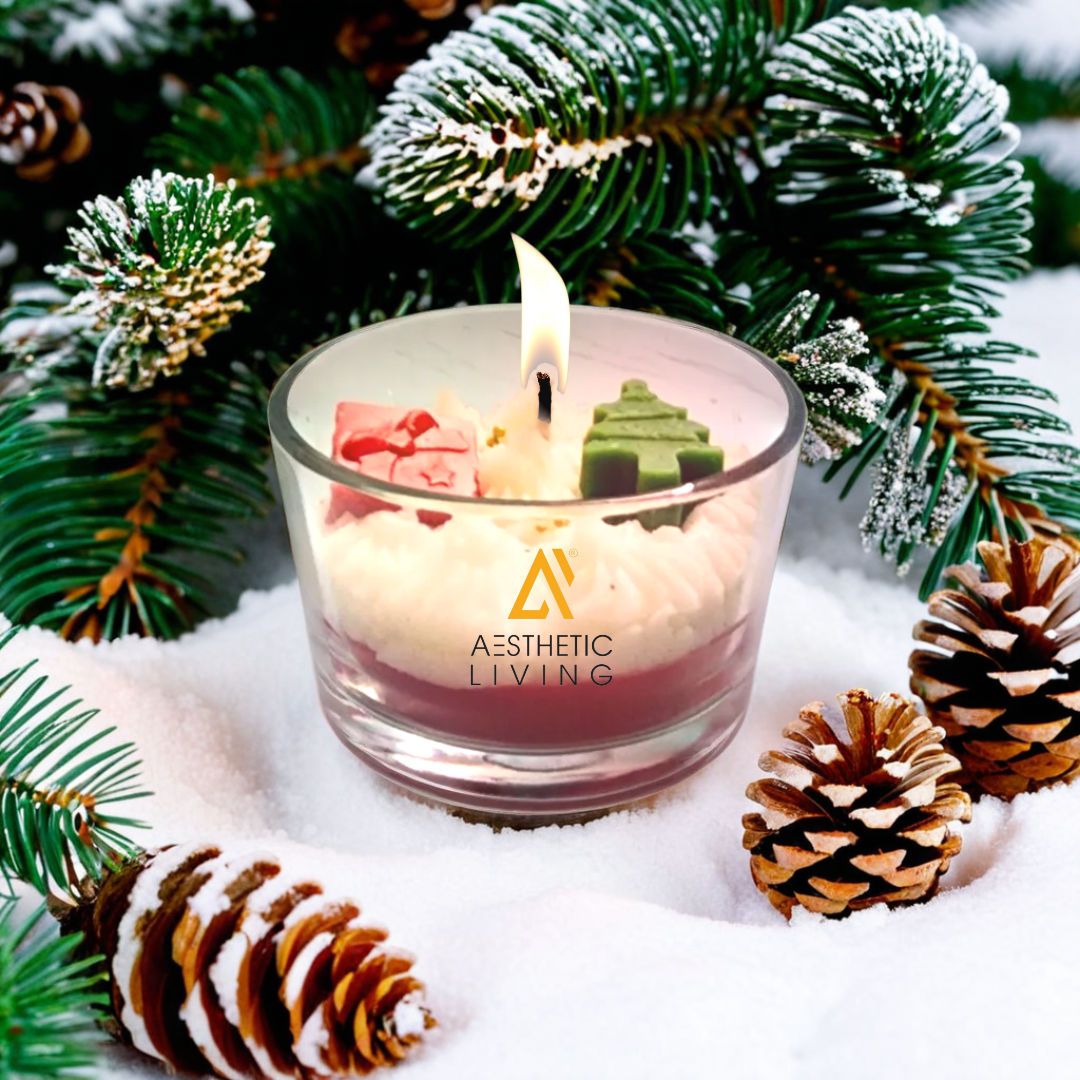 Aesthetic Living Christmas Charm Soywax Candle - 110 gM