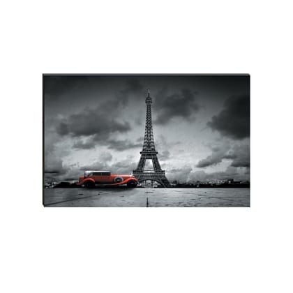6MM MDF Eiffel Tower Satin Matt Texture UV Art Painting