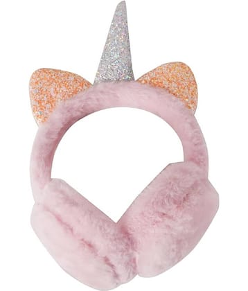 Valdez Unicorn theme Winters outdoor wear Ear Muffs / Ear Warmer Warm Faux Fur Ear Cover Earmuffs