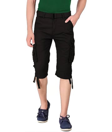 Reoutlook Blue Cotton Blend Men's Three-Fourths ( Pack of 1 )