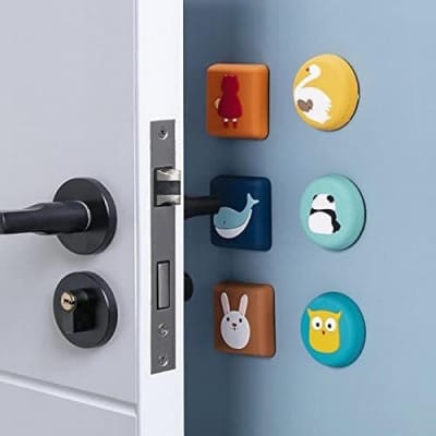 Wholesale Item - ANIMAL DESIGN SELF ADHESIVE DOOR STOP - MOQ 73 Pieces