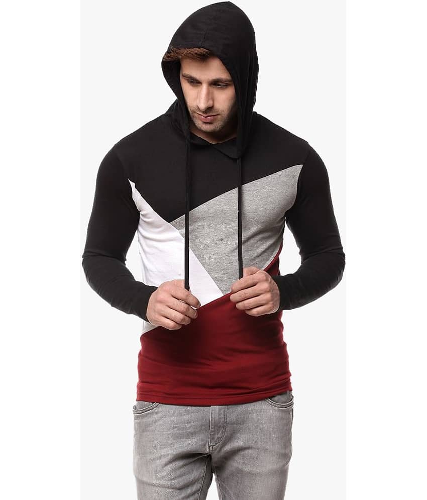 Gritstones Pack of 1 Cotton Blend Regular Fit Men's T-Shirt ( Multicolor )