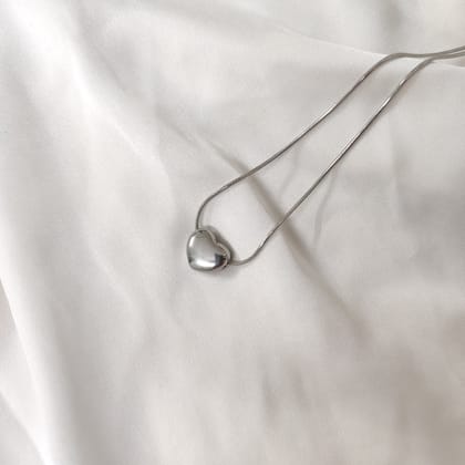 Elise Necklace-Silver