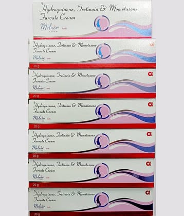 MELNOR CREAM 20 GM ( PACK OF 6) Night Cream 120 gm Pack of 6