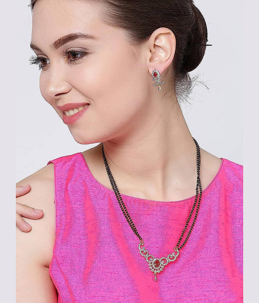 YOUBELLA Multi Color Mangalsutra ( Pack of 1 )