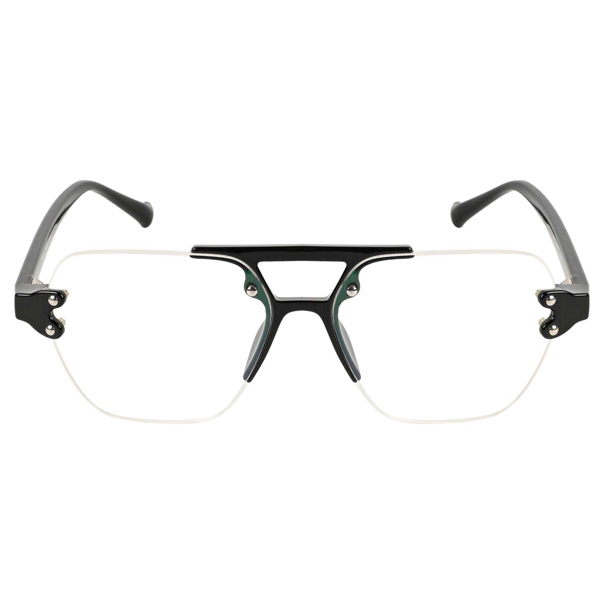 TERRY & CO | Zero Power Blue Cut Eyeglasses | Anti-Glare, UV Protection, Lightweight | For Gaming & Computer Use | Unisex | MATT BALCK