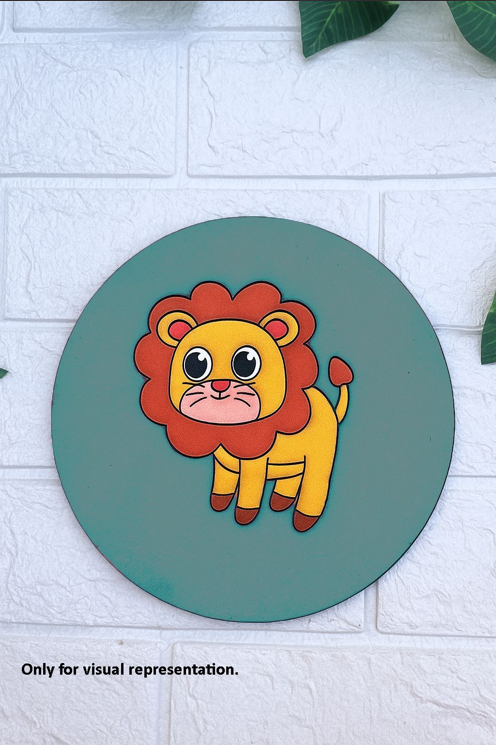 Dbeautify's DIY Lion Pre-Marked MDF Base