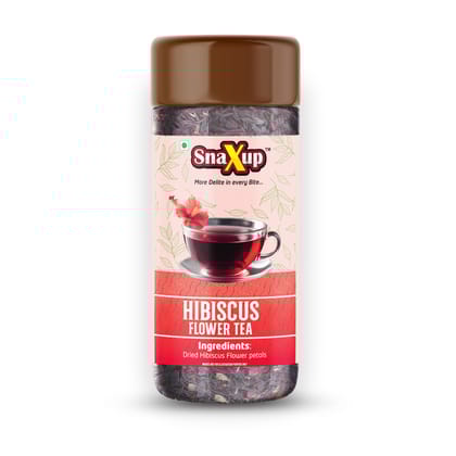 SnaXup Hibiscus Flower Tea 50Gm