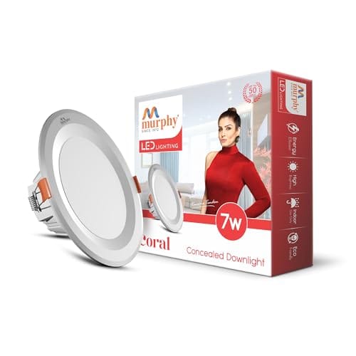 Murphy 7W CORAL LED Concealed Box Down Light-Cool White / Pack of 1