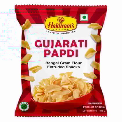 Haldiram Papdi Gathiya 200 Gm - Pack of 48
