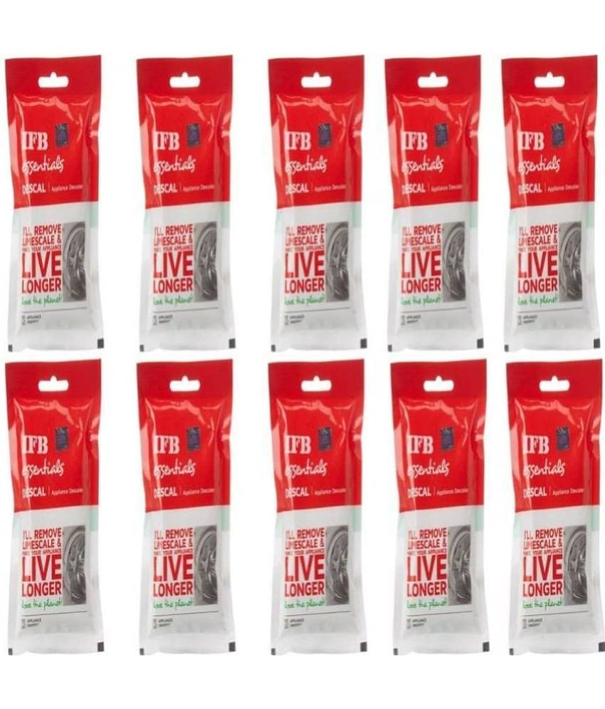 IFB  DESCALING POWDER - Stain Remover Powder For All Fabrics ( Pack of 10 )