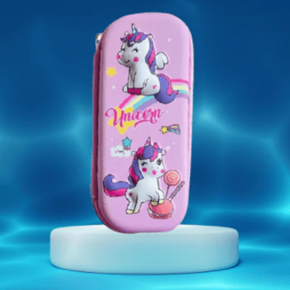 Unicorn Hardtop Pencil Box for Girls | Kiddospedia