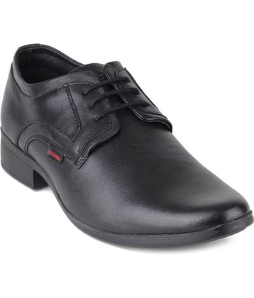 Red Chief Black Men's Derby Formal Shoes