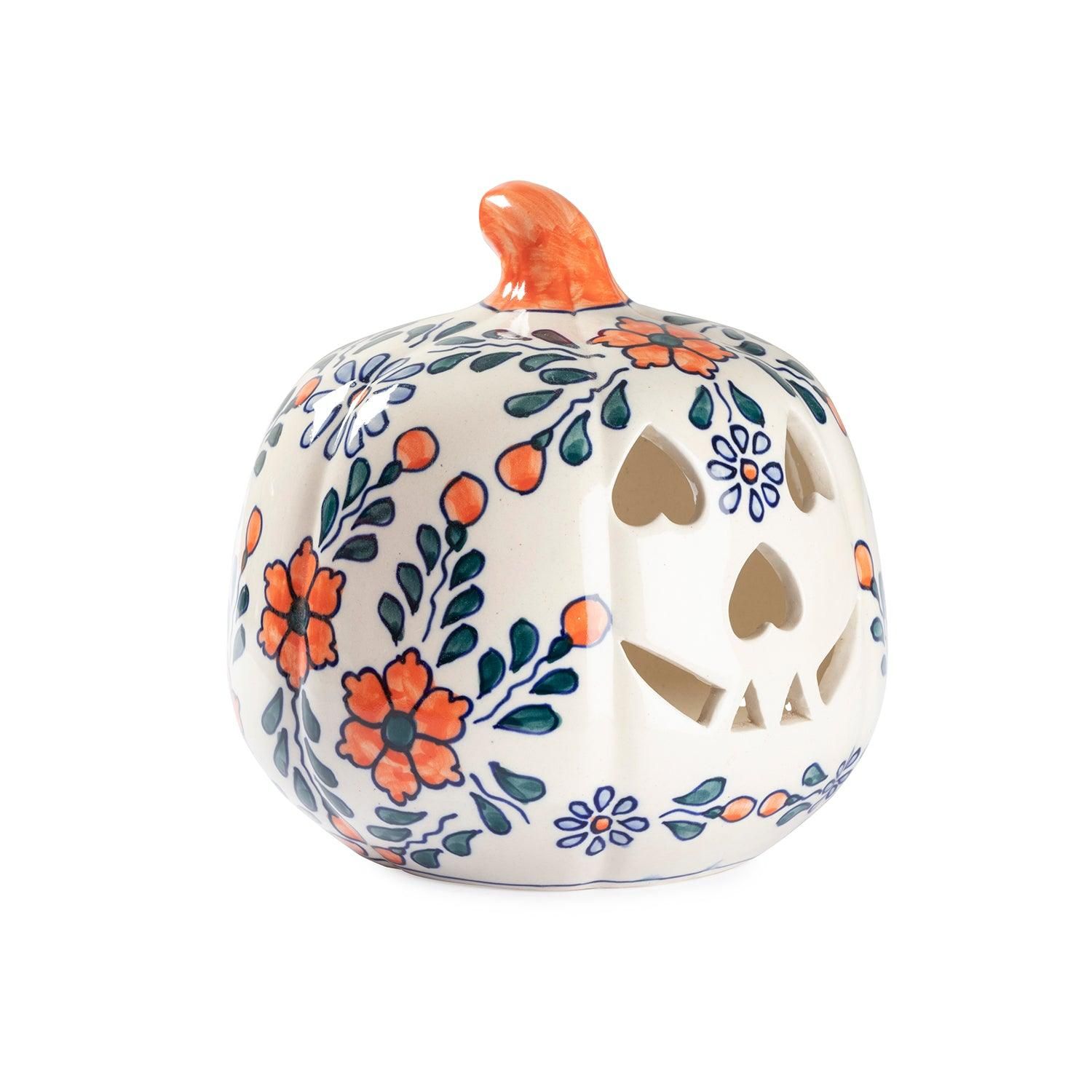 Ceramic Pumpkin Lights - 9x7