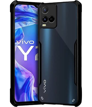 ZAMN Shock Proof Case Compatible For Polycarbonate Vivo Y21 ( )