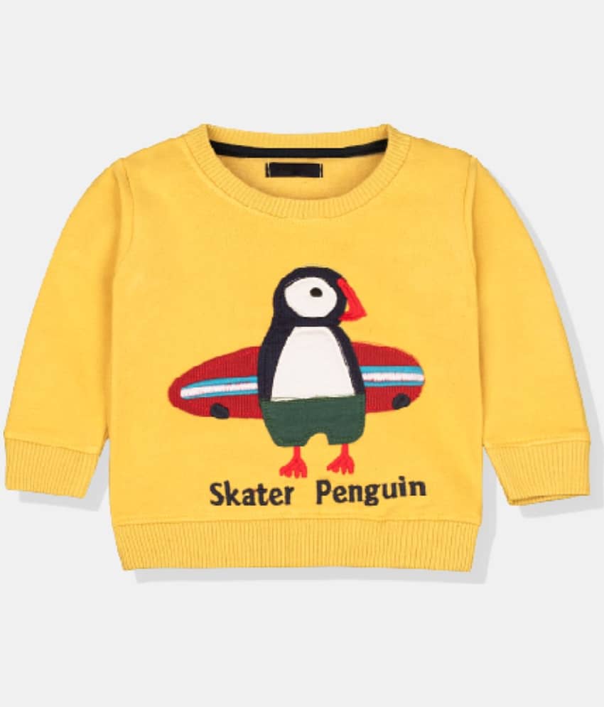 mustmom Girls Fleece Sweatshirt ( Off White )