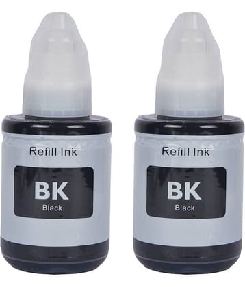 zokio Ink For Gi-790 G3010 Black Pack of 2 Cartridge for 790 INK Cartridge Pack Of 4 For Use Pixma G1000, G2000, G3000 Printers