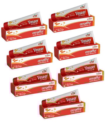 Jolly Pack of 7 Anti-Piles Vaseer Gel 7 Gm Pack of 7