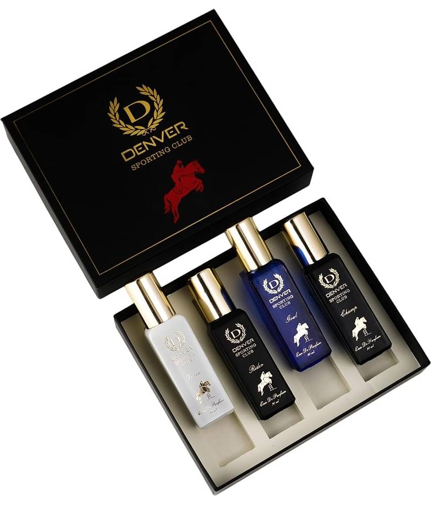 Denver Sporting Club Luxury Perfume Gift Set - Victor, Rider, Goal, Champ EDP - 20ML Each